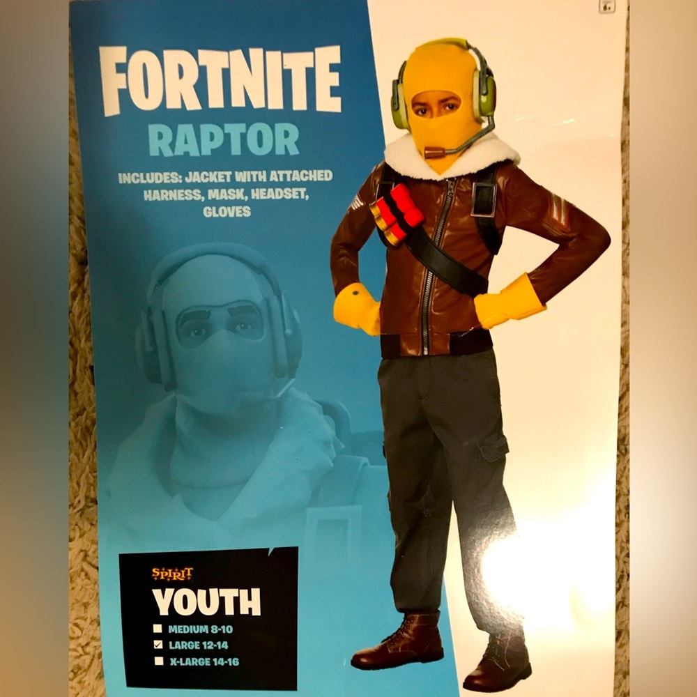 FortNite Raptor Halloween Costume